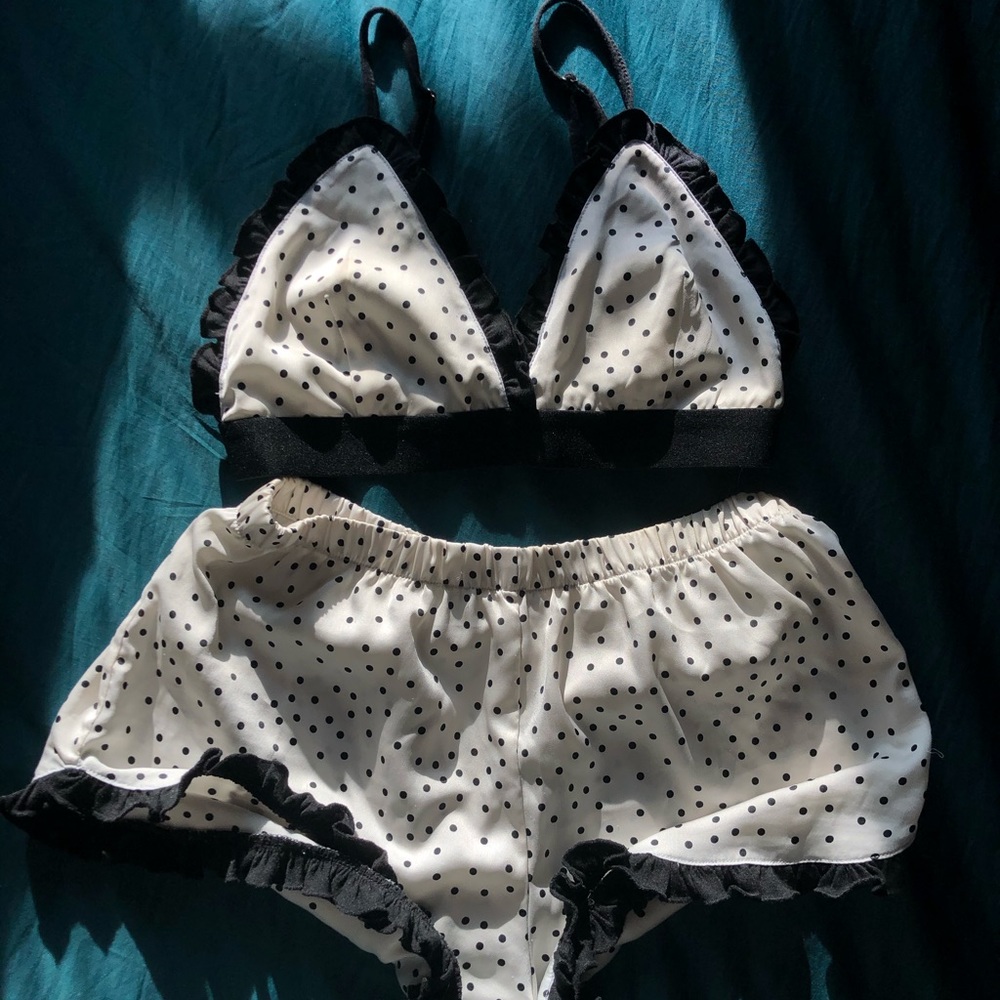 Polka Dot Matching Set